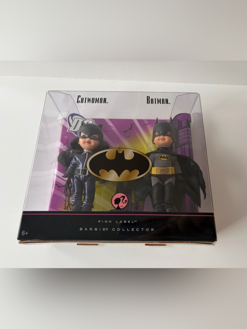 Barbie Kelly Catwoman & Tommy Batman DC Comics Pink Label Doll Set - Picture 10 of 10